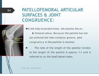 Biomechanics of knee joint.physotherapy ppt | PPTX