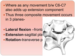 Biomechanics of the cervical spine. ppt (3) | PPTX
