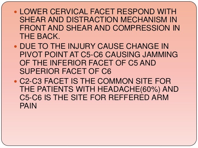Biomechanics Of The Cervical Spine Ppt 3 