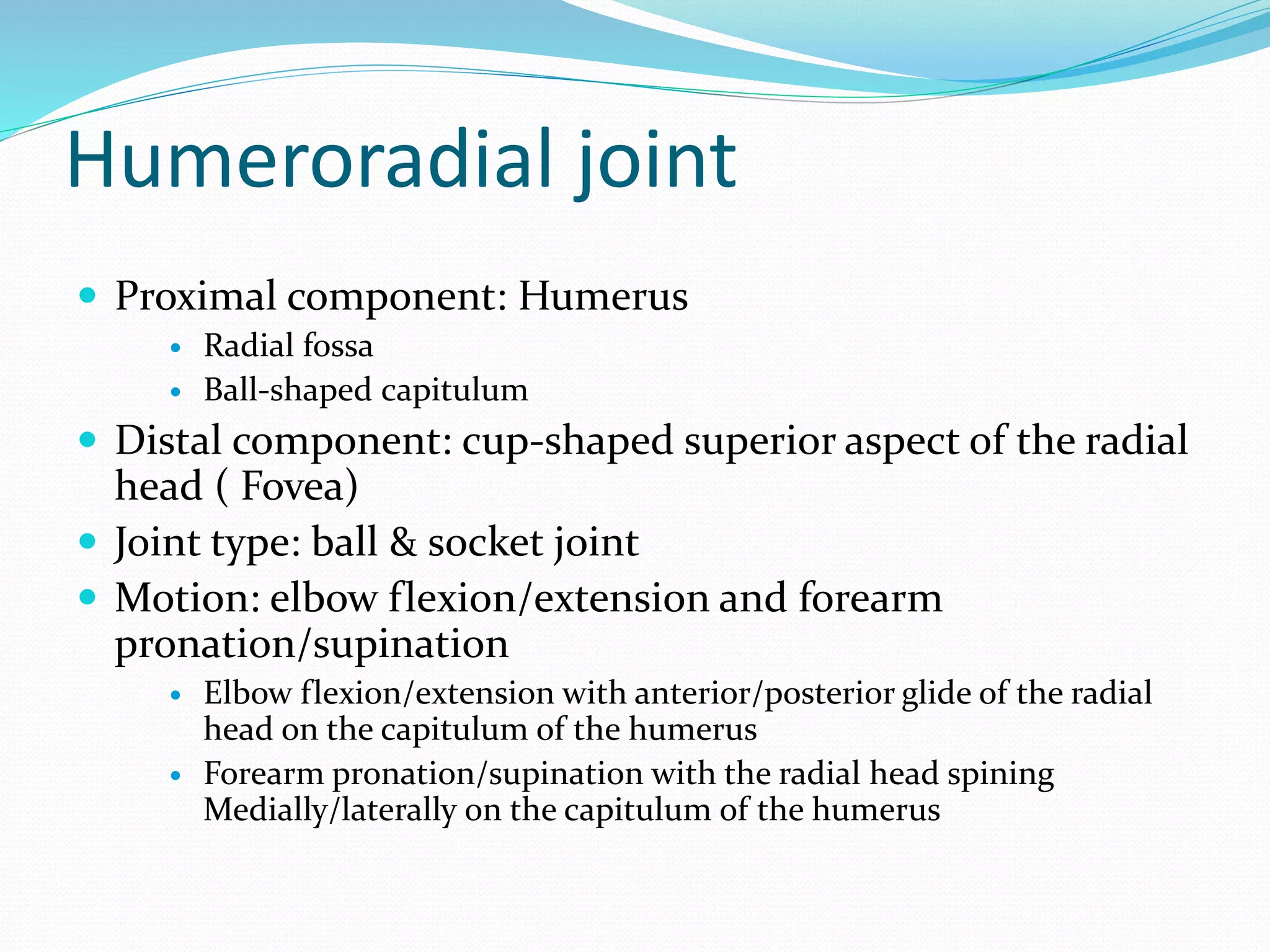 Bio-mechanics of the Elbow Joint | PPTX