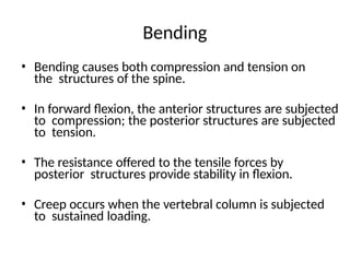 Flection Biomechanics of the Vertebral Column.pptx