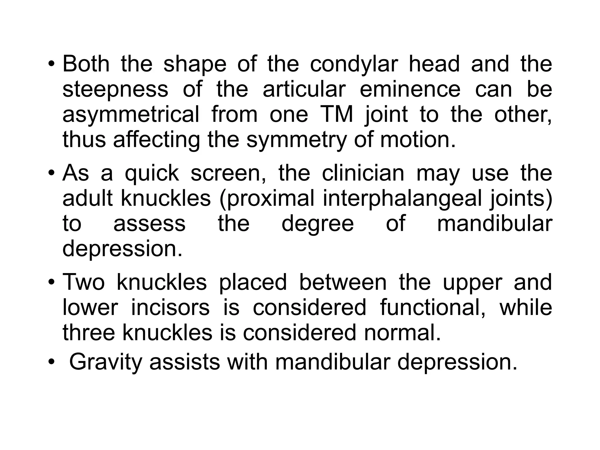 Biomechanics of Temporomandibular Joint | PPTX