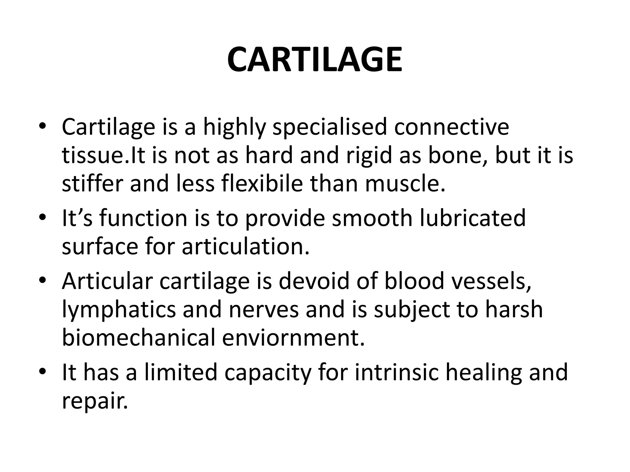 Biomech Of Cartilage | PPTX