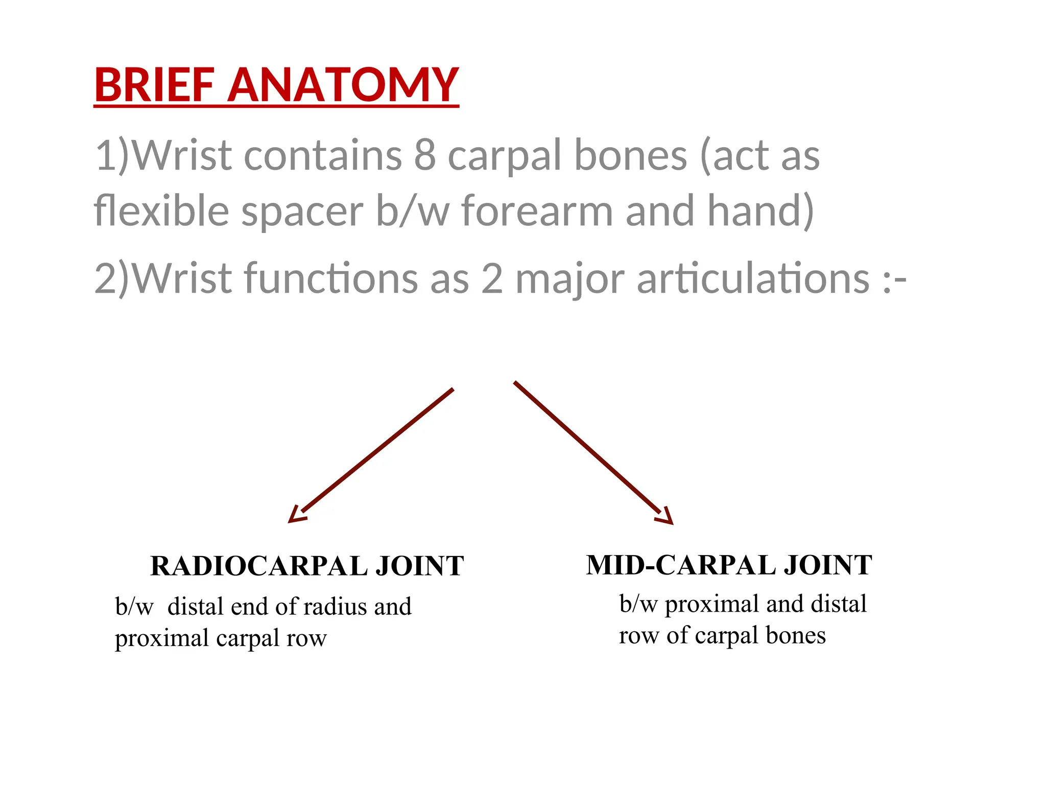 biomechanics of wrist joint and hand complex | PPT