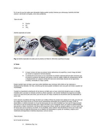 Biomecánica equipamiento deportivo. | PDF