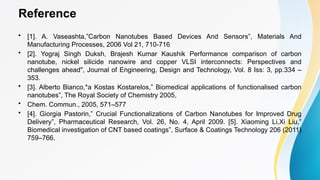 Biomedical Applications and Functionalization of Carbon Nanotubes in ...