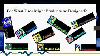For What Uses Might Products be Designed?
 