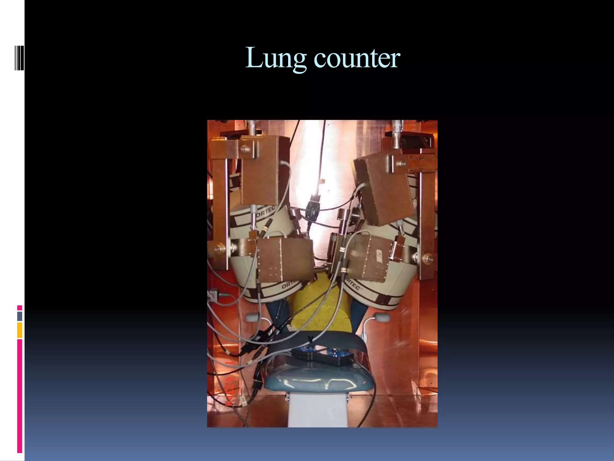 Lung counter
 