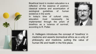 Biomedical ethics Lecture. Main principals and history.pptx