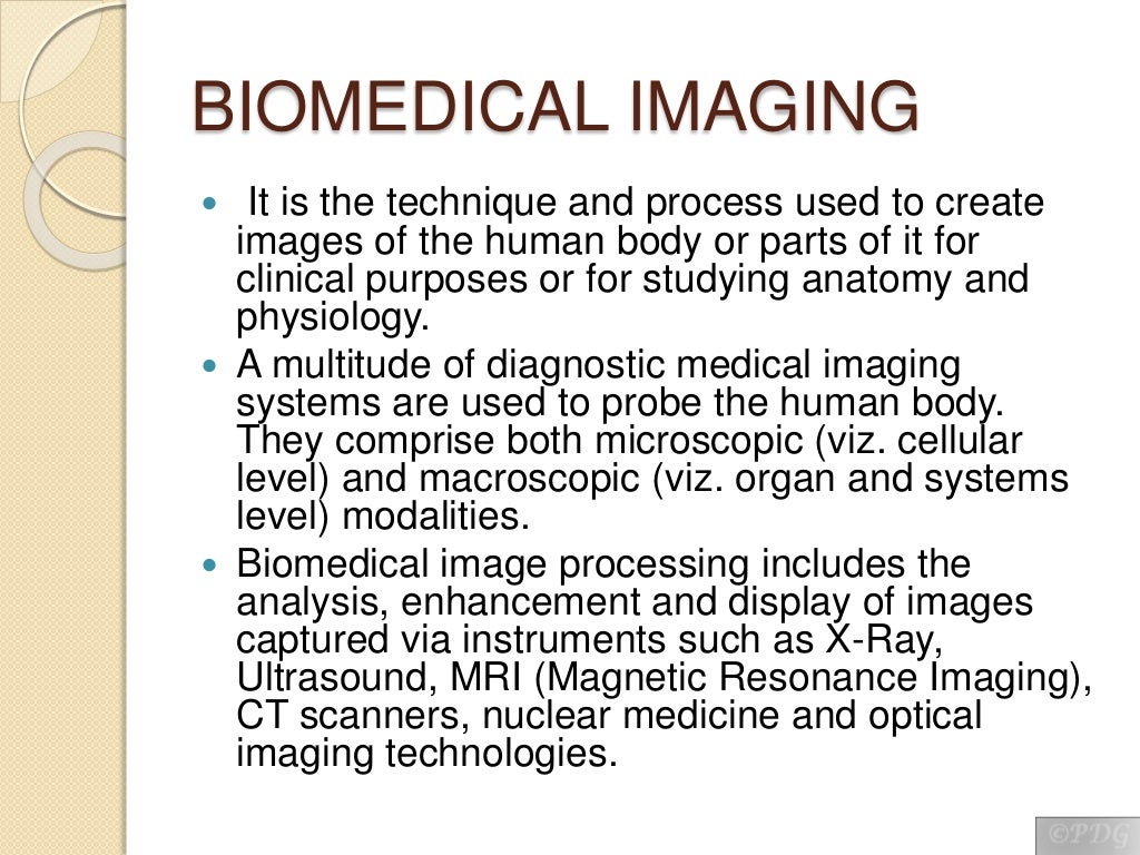 biomedical image processing research topics
