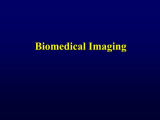Biomedical Imaging
 
