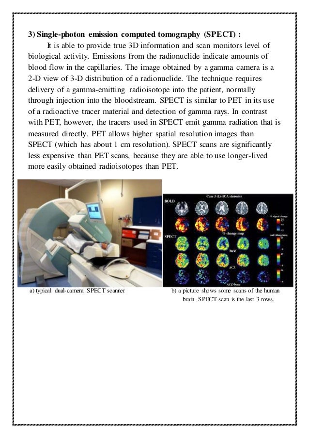 Biomedical imaging from a physical aspect