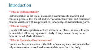 Biomedical Instrumentation & IOT application.pptx