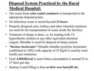 Biomedical Waste Management with Case Study ppt by Avaneesh Yadav