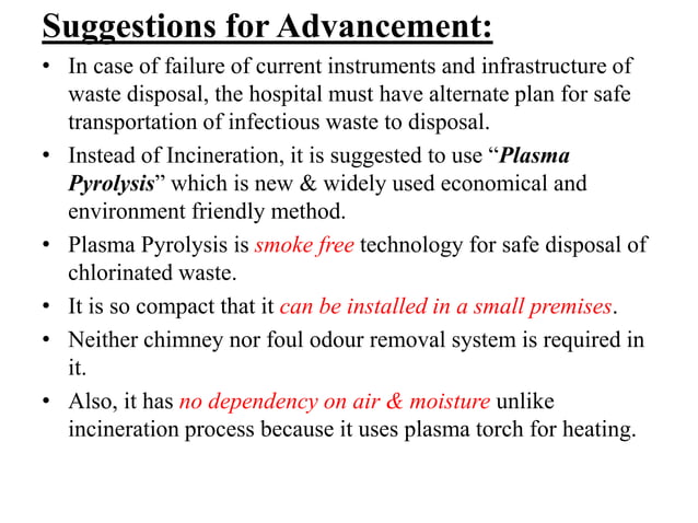 Biomedical Waste Management with Case Study ppt by Avaneesh Yadav | PPT