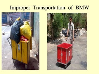 Improper Transportation of BMW
 