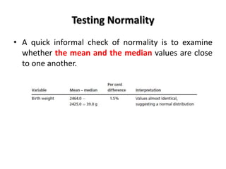 Biomedical statistics | PPTX