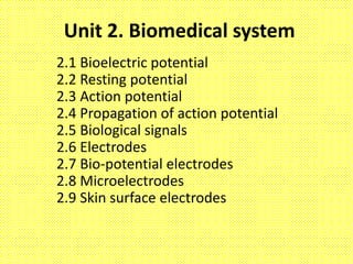 Biomedical system | PPTX