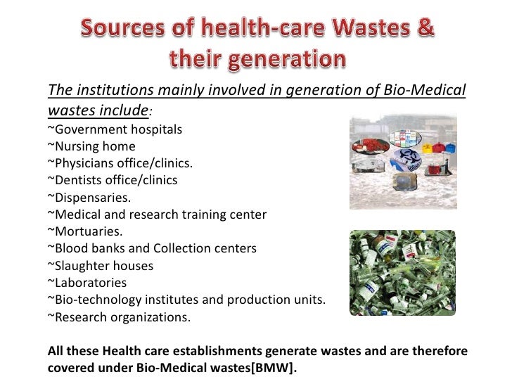 Biomedical waste disposal