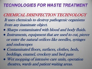 Bio medical waste management | PPTX