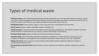 BIO MEDICAL WASTE MANAGEMENT FOR NURSES. pptx | PPTX