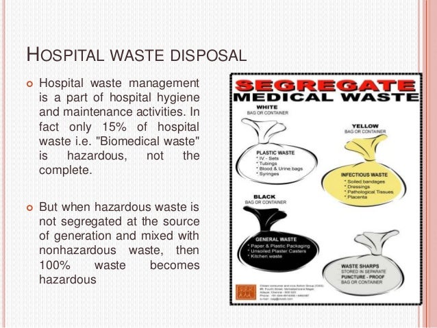 Thesis statement on waste management