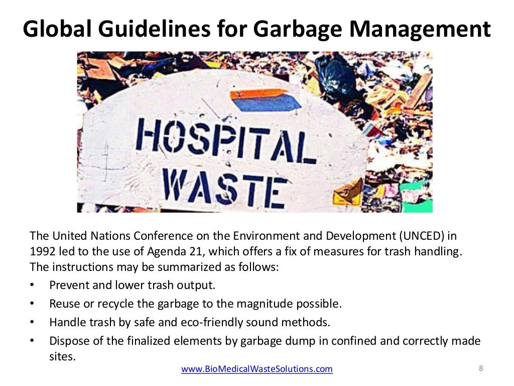 Biomedical Waste Management Rules in Hospitals 2014 PDF or PPT