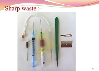 Sharp waste :-
10
 