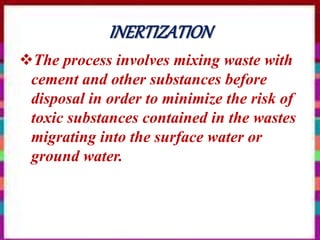 Let the waste of the “sick” not contaminate the lives of “the healthy ...