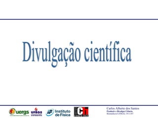 Divulgação científica 