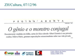 ZH/Cultura, 07/12/96 