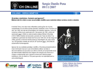 Sergio Danilo Pena 09/11/2007  