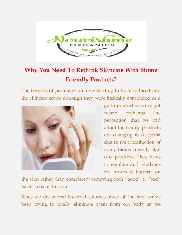 probiotics skincare benefits