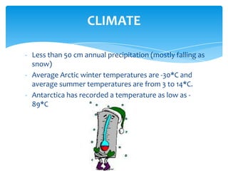  high areas (top of mountains)