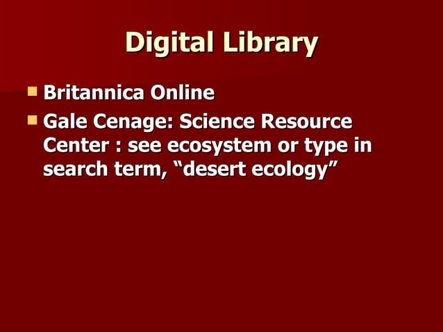 Biomes Pathfinder Ppt