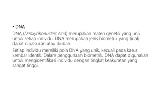 Biometric on Internet of Things .pptx