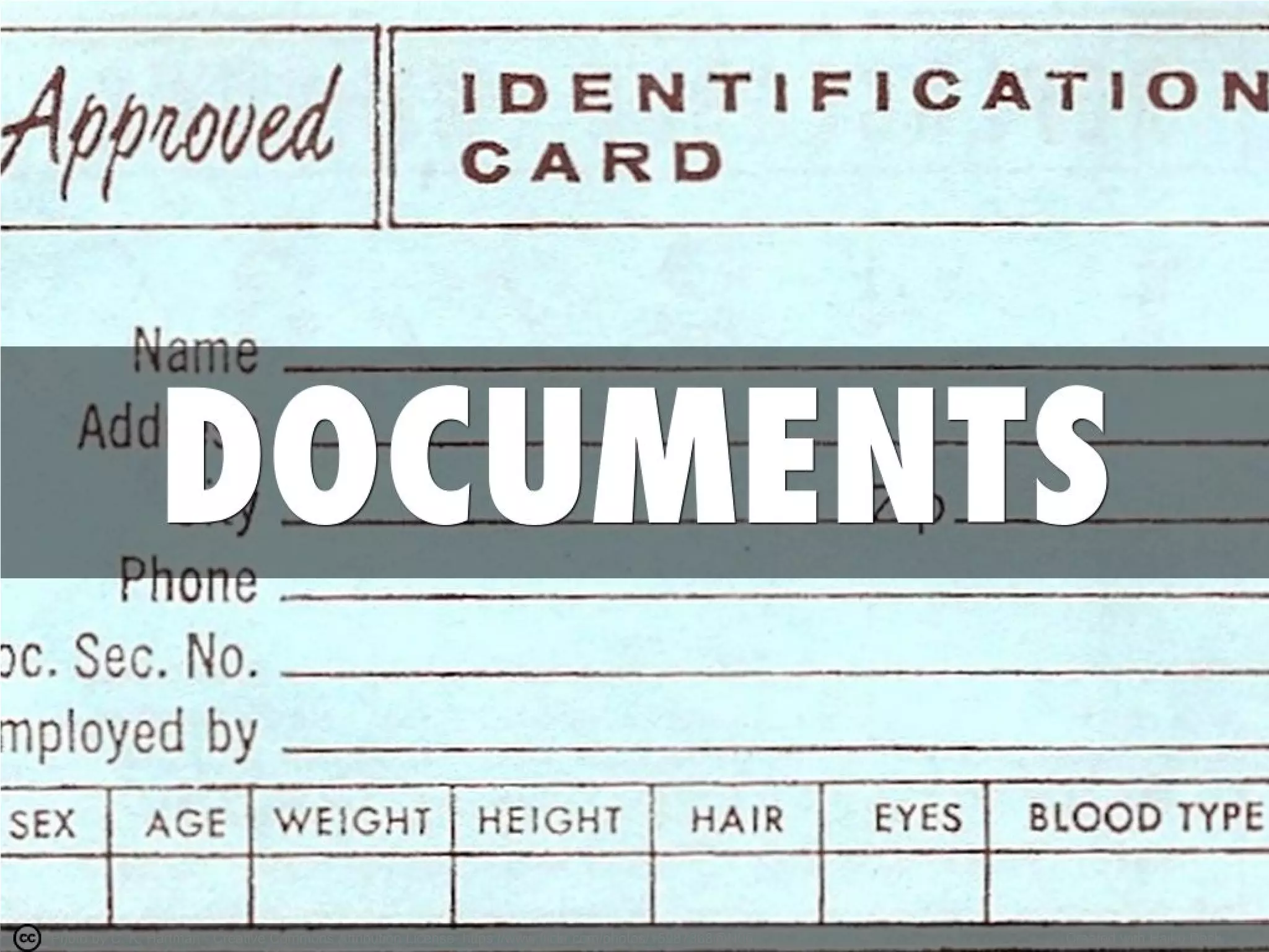 Photo by C. K. Hartman - Creative Commons Attribution License https://www.flickr.com/photos/15987368@N06 
Created with Haiku Deck  