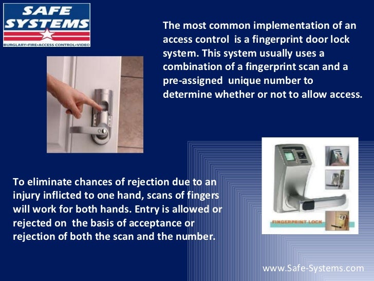 Biometric Access Control Systems