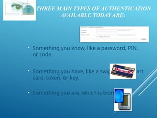 biometricauthenticationdata driven .pptx
