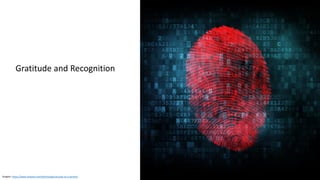 Clare Nelson, @Safe_SaaS
November 2016 NIST Algorithm Test Results, Finger
Source: https://www.innovatrics.com/awards/pft/
• FMR = Fail Match Rate
• FNMR = Fail Non-Match Rate
• POEBVA = Point of Entry BVA (Data used for compliance
testing)
 BVA = German Federal Office of Administration
Assess the core algorithmic
capability to perform one-to-one
verification.
 
