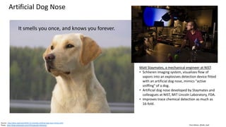 Clare Nelson, @Safe_SaaS
Multimodal Biometrics
Research from California State University, Fullerton
• Use ear plus face and fingerprint.
• Multimodal biometrics adds layer of security to
the existing mobile device security.
Source: https://campustechnology.com/articles/2016/11/29/multimodal-biometrics-strengthen-mobile-security.aspx?admgarea%3Dnews
Source: http://www.fullerton.edu/cybersecurity/_resources/pdfs/securityday2015.pdf
Graphic: http://www.rd.com/health/wellness/unique-body-parts/
Researchers claim some mobile biometric
recognition for authentication suffers from:
• Poor quality mobile hardware.
 Camera.
 Microphone.
• Environmental condition.
 Lighting.
 Background Noise.
• User error.
• Use of unimodal biometrics, less secure.
 