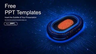 Biometric Authentication Cybersecurity PowerPoint Templates.pptx