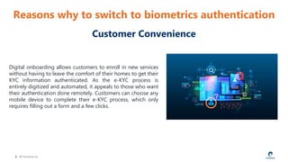 8 Reasons You Should Switch to Biometrics Authentication for Digital Onboarding