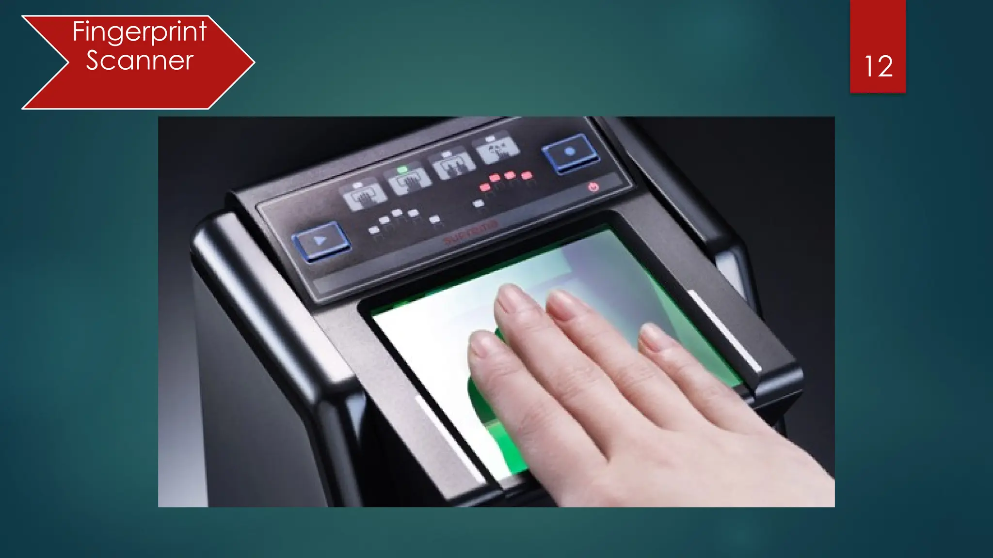 12
Fingerprint
Scanner
 