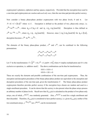 Biometric encryption | PDF