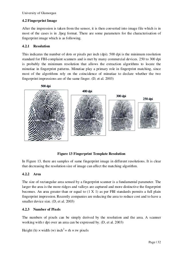 Fingerprint Biometrics vulnerabilities