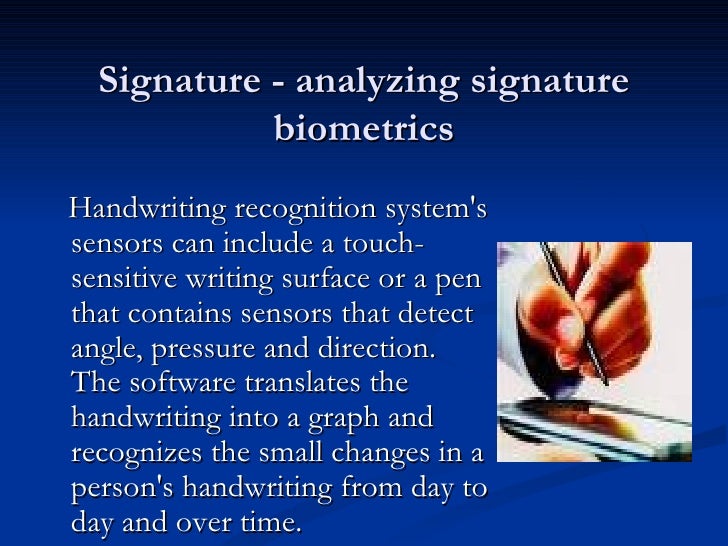 Biometrics