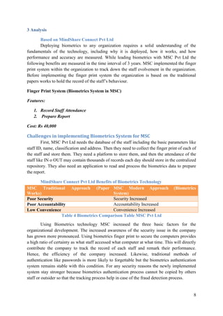 Introduction of Biometrics | PDF