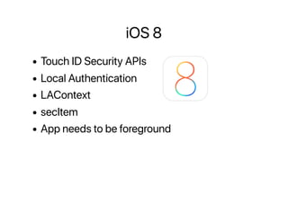Implementing Biometric Authentication & Features in iOS Apps | PDF