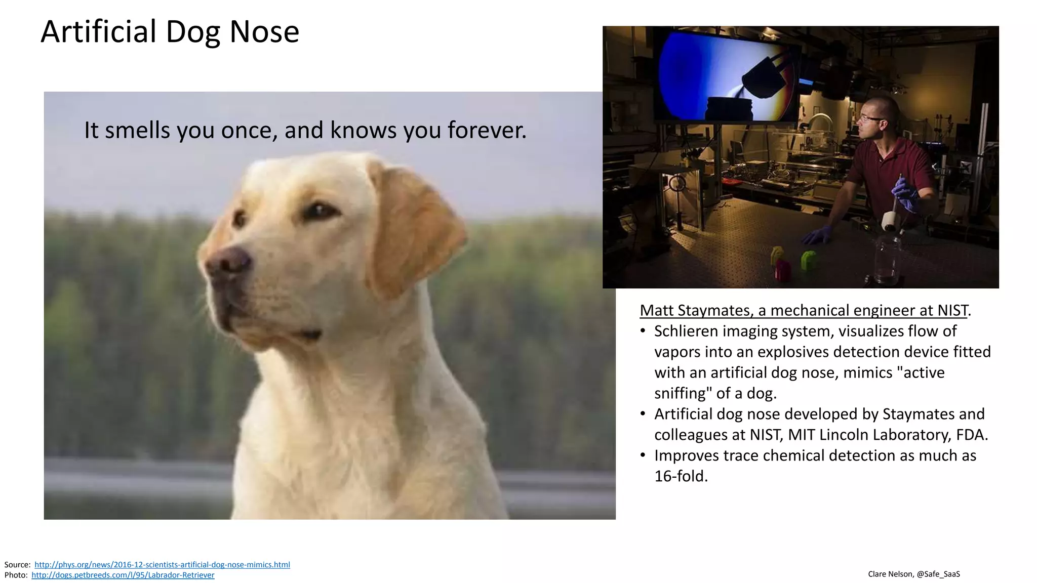 Clare Nelson, @Safe_SaaS
Presentation Attack Detection (PAD)
Source: https://www.iso.org/standard/53227.html
 